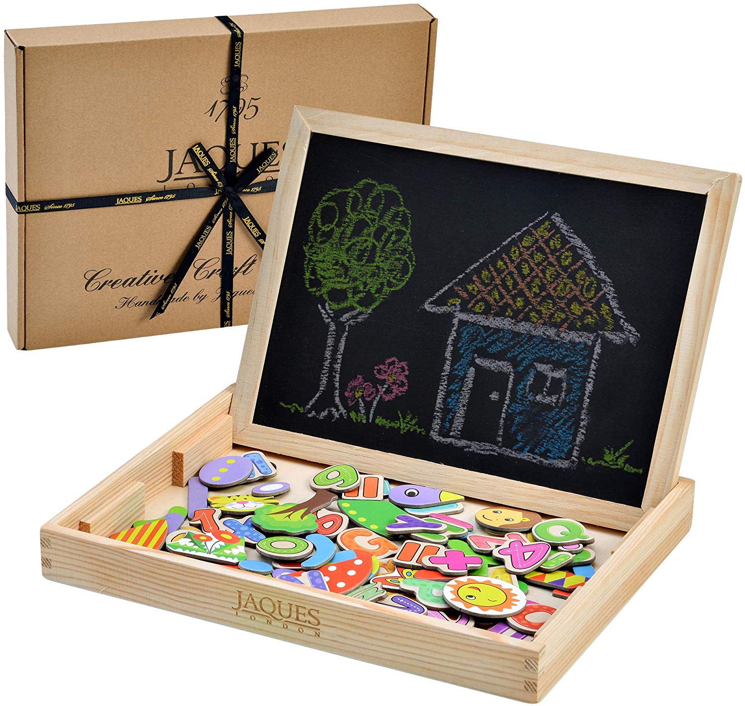 Jaques of London Magnetic Art Board with Magnets for Kids, Multicolor, 31.7 x 23.9 x 4 centimeters