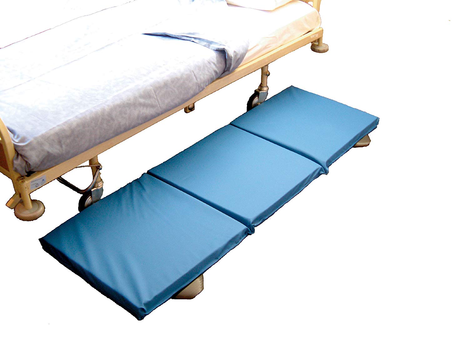 Fall-Out Bedside Mat, Blue