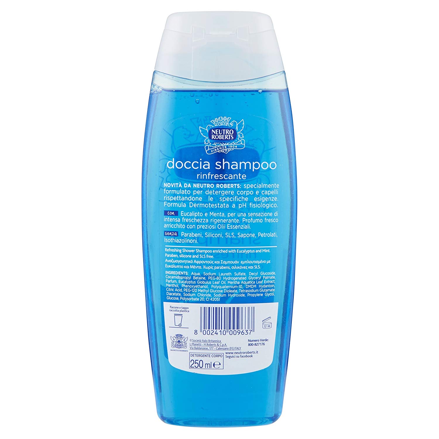 Neutro Roberts Shower Shampoo Refreshing - 6 Packs, 41.67 ml (Pack of 36) - Image 2