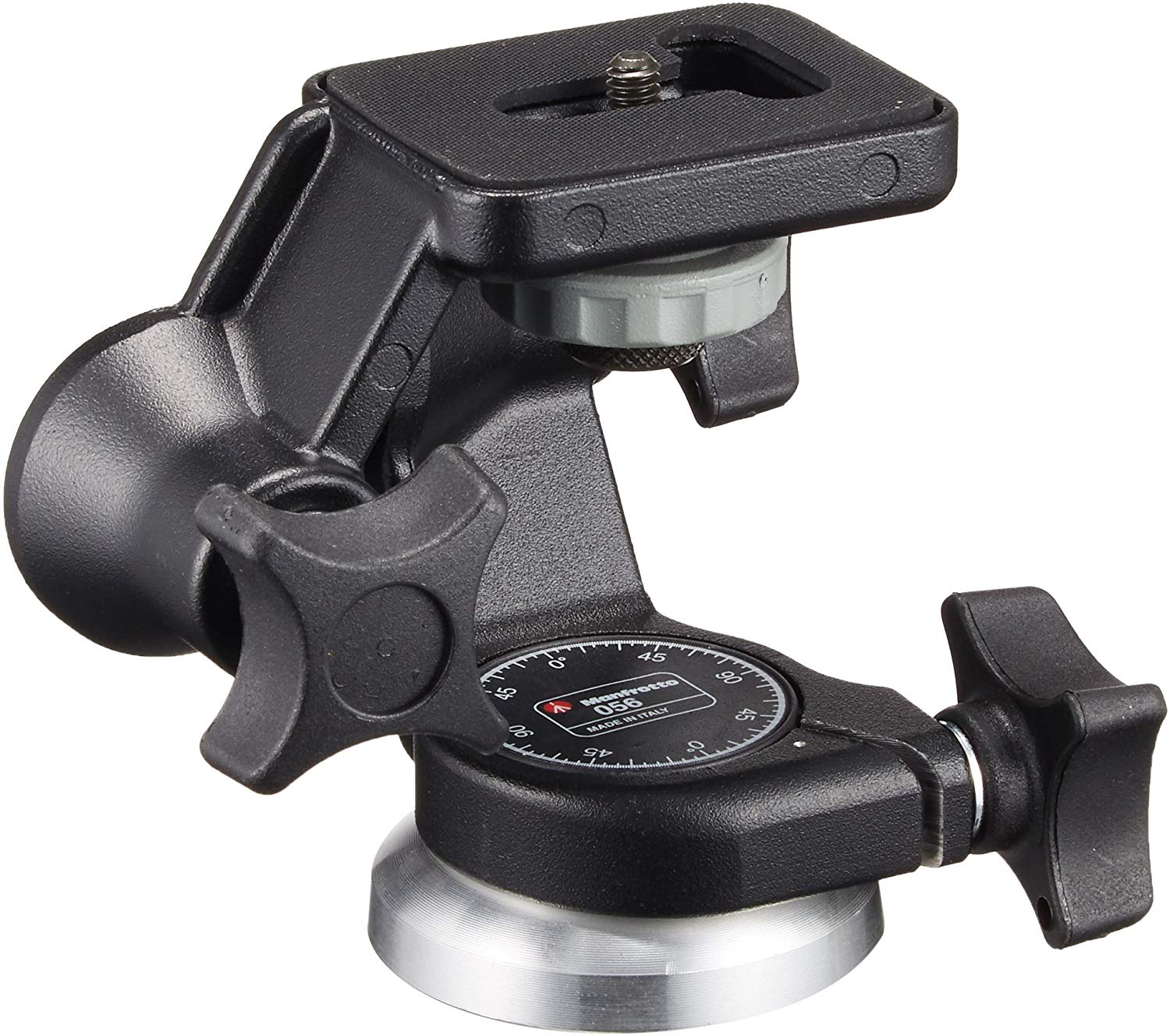 Manfrotto 3D Junior Tripod Head, for Camera Tripods Fluid Ball Head, Camera Stabilizer, Photography Accessories for Content Creation - Image 2