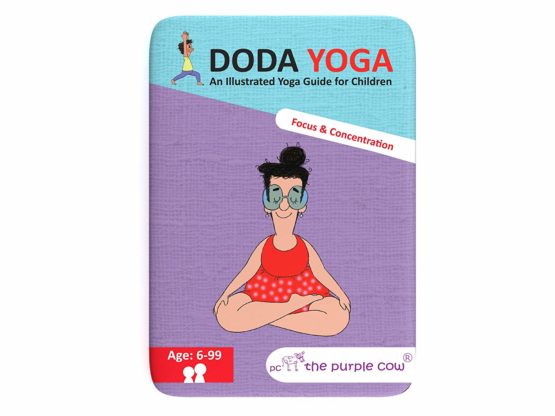 The Purple Cow Doda Yoga-Focus and Concentration Game, Multicolour