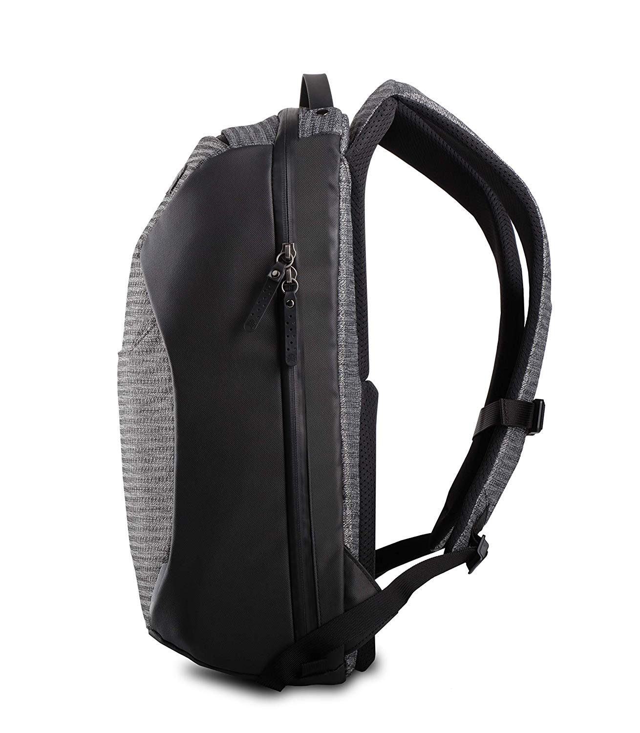 STM Myth Backpack featuring luggage pass-through 18L / 15" Laptop - Granite Black (stm-117-186P-01), 18 Litre - Image 4
