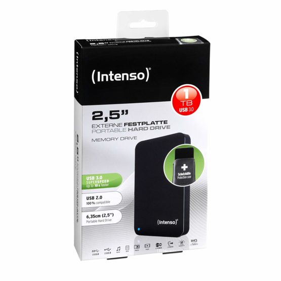 Intenso 6023560 1TB Memory Drive USB 3.0 2.5" External Hard Drive - Image 4
