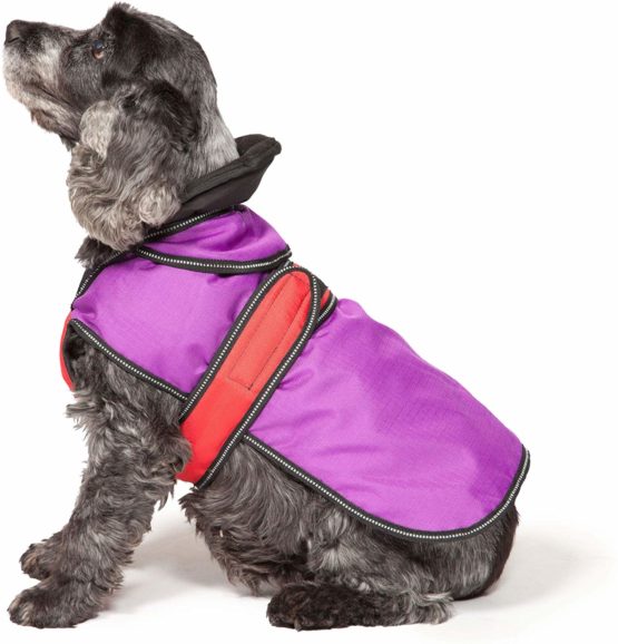 Danish Design 2 In 1 Light Reflective Coat Purple - 60cm (24") - Image 2