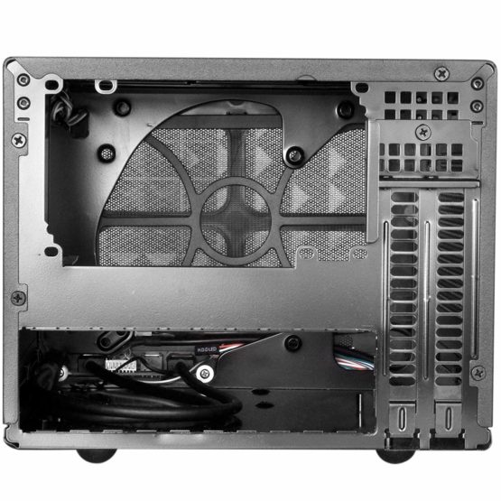 SilverStone SST-SG13B - Sugo Mini-ITX Compact Computer Cube Case, Mesh Front Panel, black - Image 3