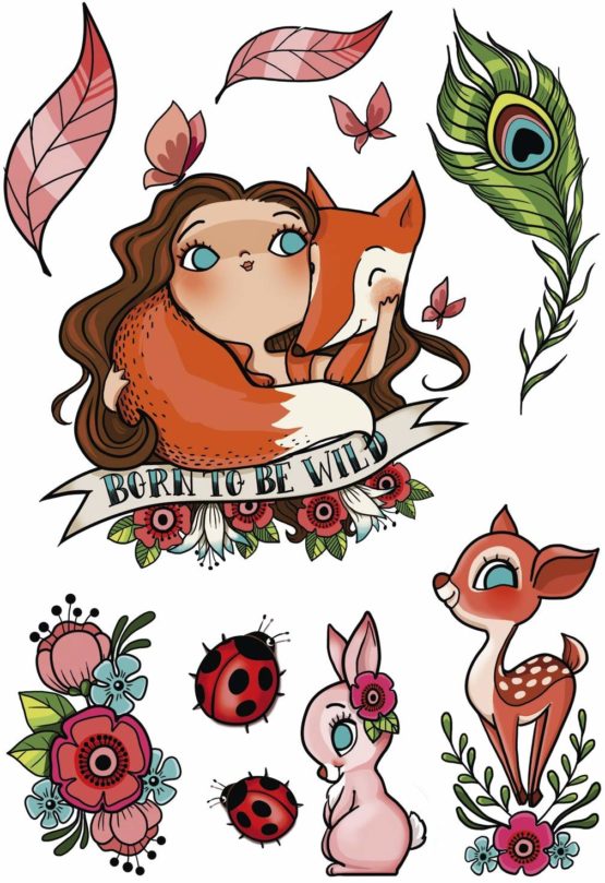 Avenue Mandarine Tattoo Mania Temporary Tattoos - Forests - Image 2