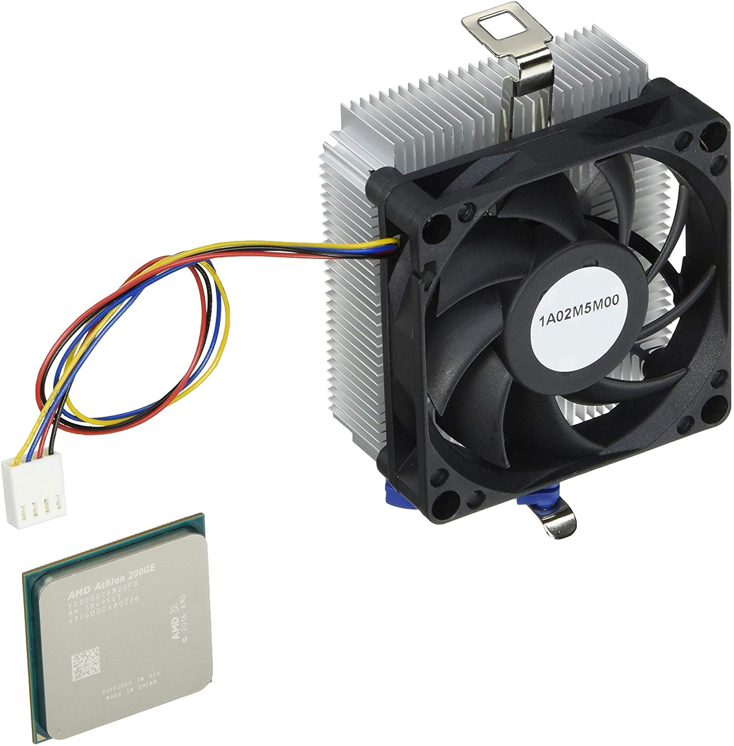 AMD YD200GC6FBBOX Athlon 200GE 2 Core 4 Thread Processor with Radeon Vega Graphics, Black - Image 2