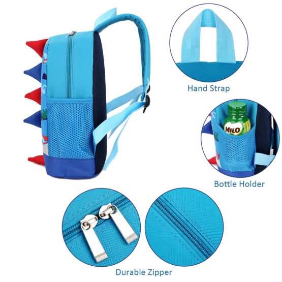 Cosyres Kids Dinosaur Backpack Boys Toddler Backpack Rucksack - Image 3