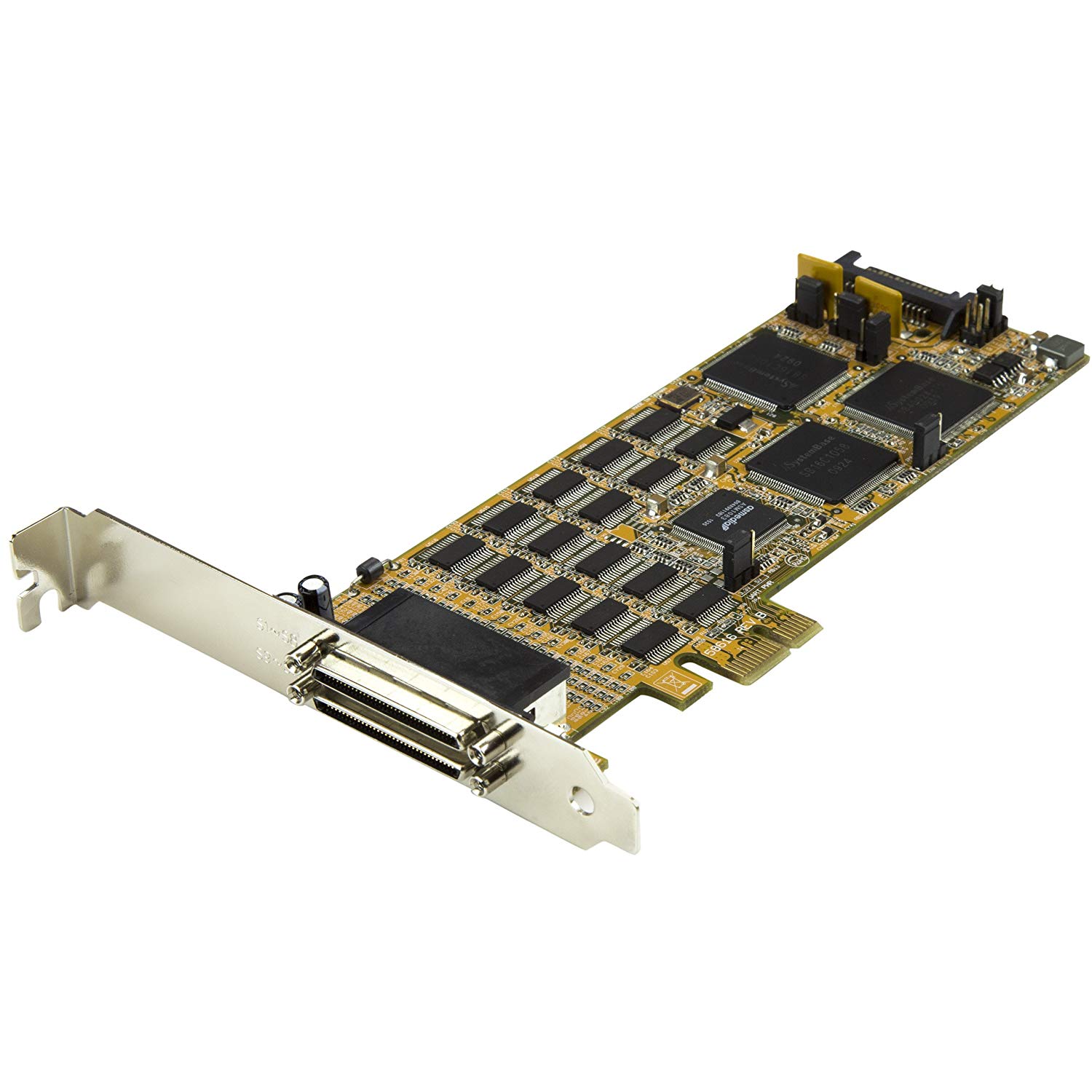 StarTech.com PCI Express Serial Card, 16 DB9 RS232 Ports, Low + Full Profile, Multiport Serial Adapter - Image 2