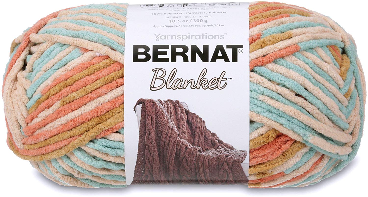 Bernat Blanket Yarn, 300 grs/ 10.5 oz, Sailor's Delight, 300g