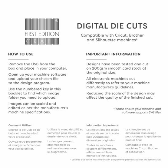 First Edition Digital Die Cuts – USB - Hobbies - Image 3