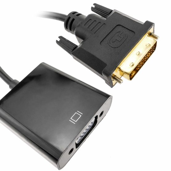 BeMatik DVI-D to VGA Converter on 15cm Cable (HC069) - Image 3