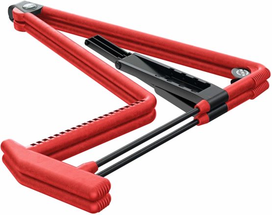K&M 17580.014.59 Heli 2 Guitar Stand - Red - Image 2