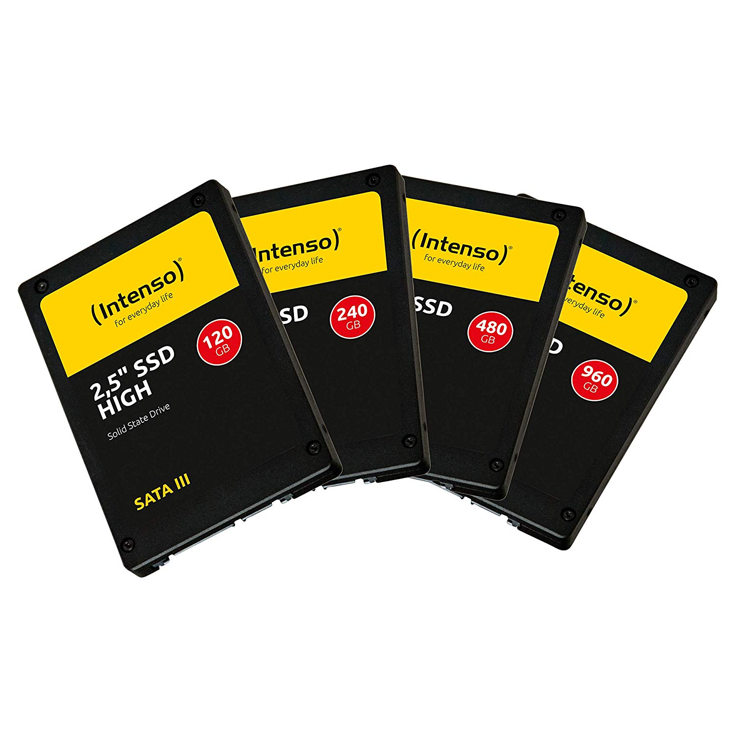 Intenso 960 GB 2.5-Inch Internal Solid State Drive,Black,3813460, 960GB - Image 3