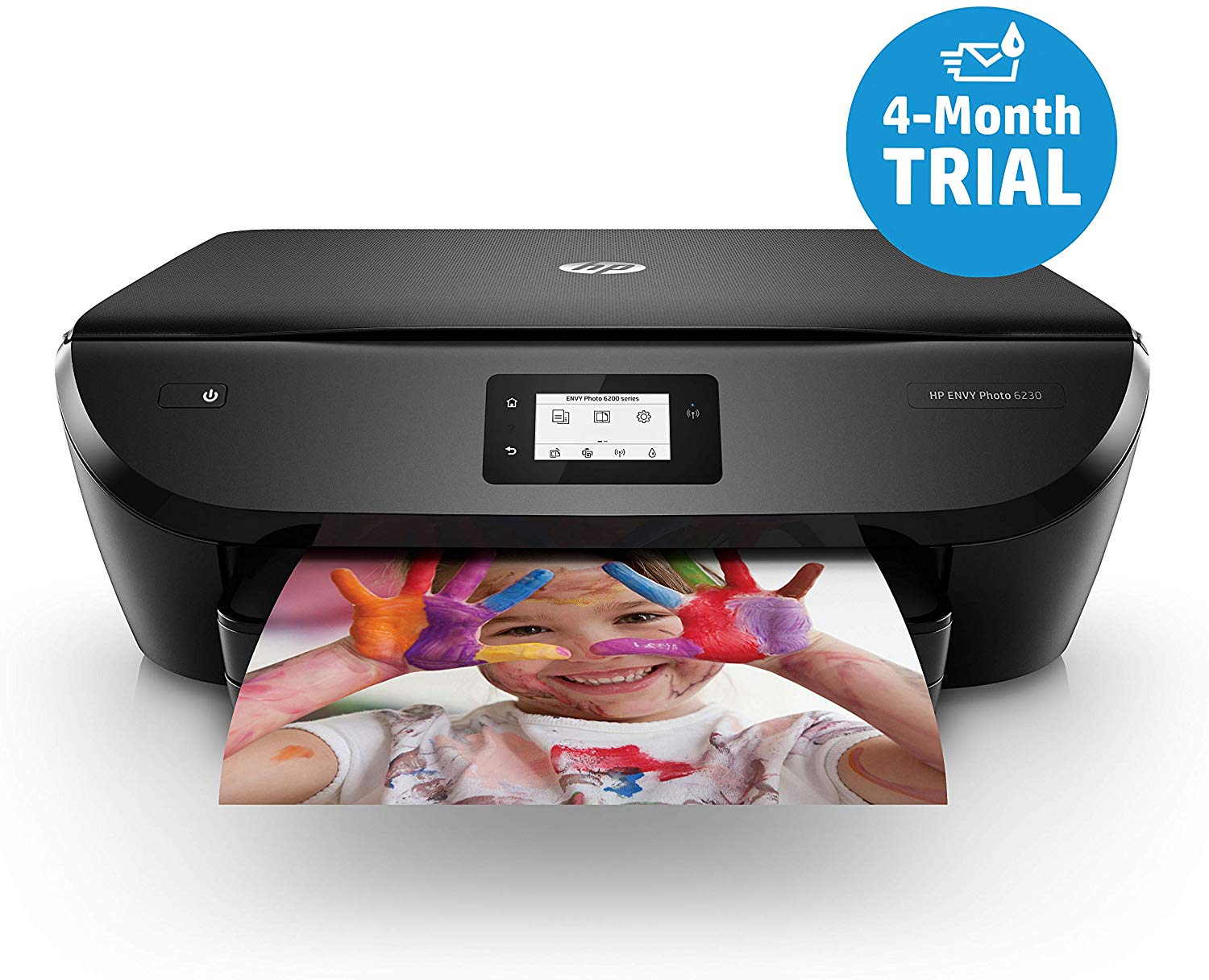 HP Envy Photo 6230 All-in-One Wi-Fi Photo Printer with 4 Months of Instant Ink Included, Black, 45.40 x 16.10 x 41.00 - Image 2