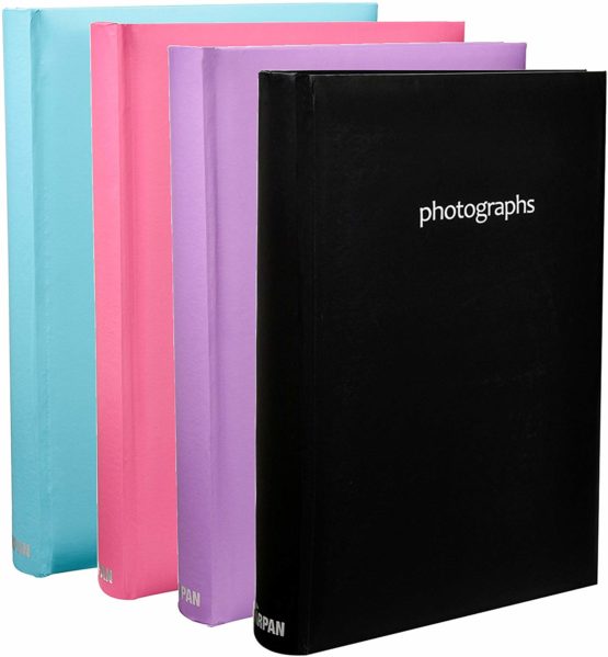 ARPAN Large Black Memo Slip In Photo Album 300 6x4 Photos