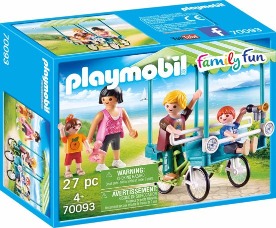 Playmobil 70093 Family Fun Campsite Bike Ride