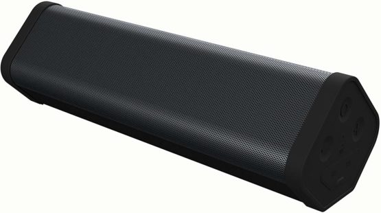 KitSound Boombar 2 + Bluetooth Portable Speaker - Black