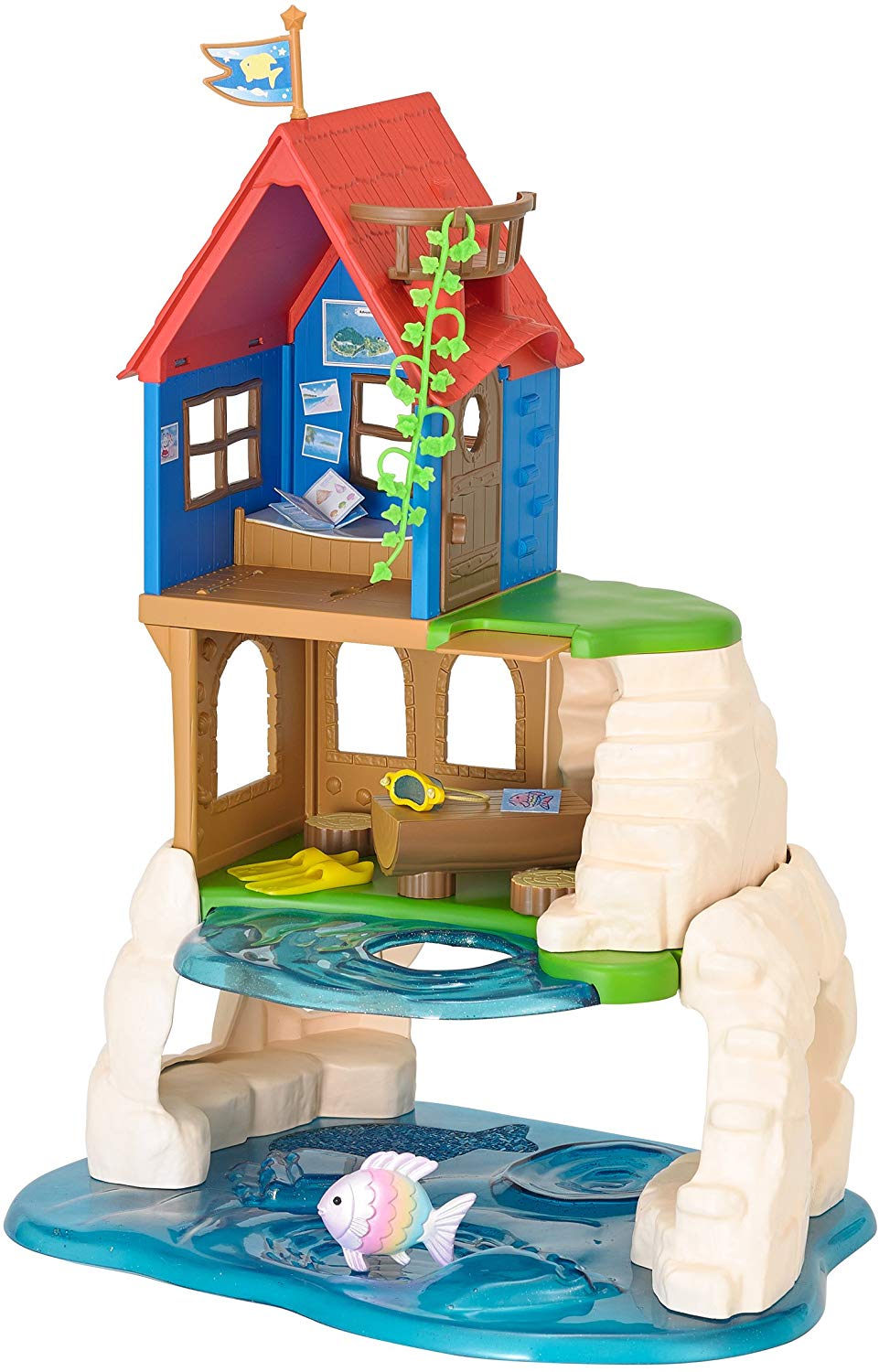 Sylvanian Families Secret Island Playhouse, Multicolor, Medium - Image 2