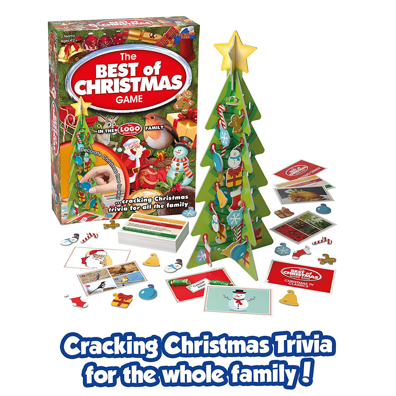 Drumond Park The Best of Christmas Logo Game, Multicolor, 15 cm x 15 cm x 30 cm - Image 3