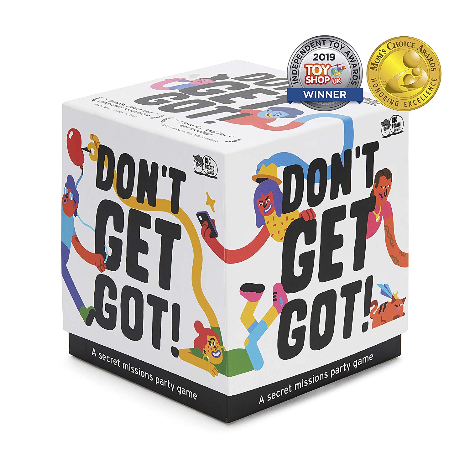 Don't Get Got | A Secret Missions Party Game for Mischief-Minded Families  and Friends - BigaMart