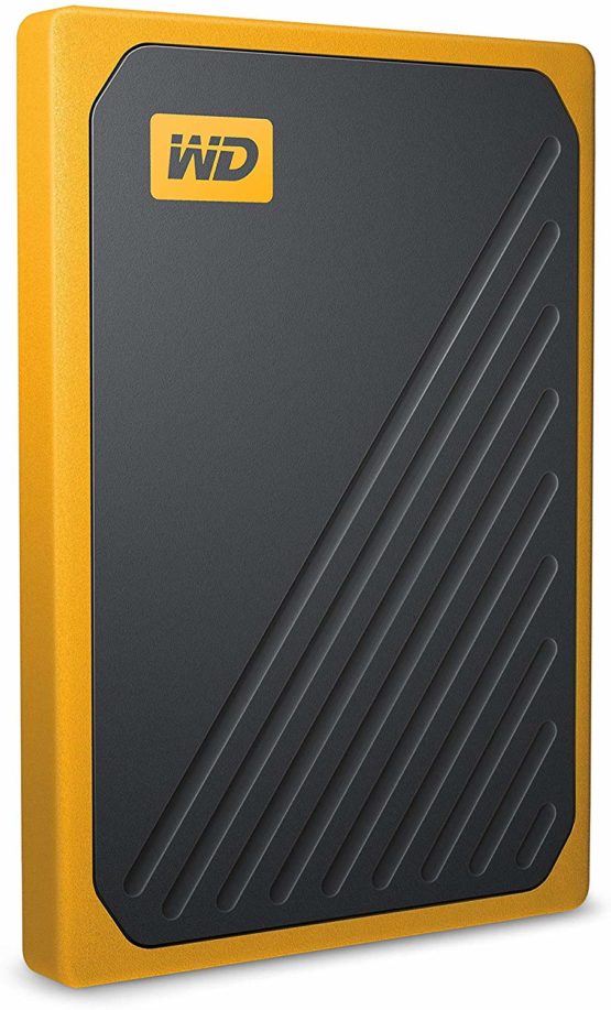 WD 500 GB My Passport Go Portable SSD - Amber Trim - Image 3
