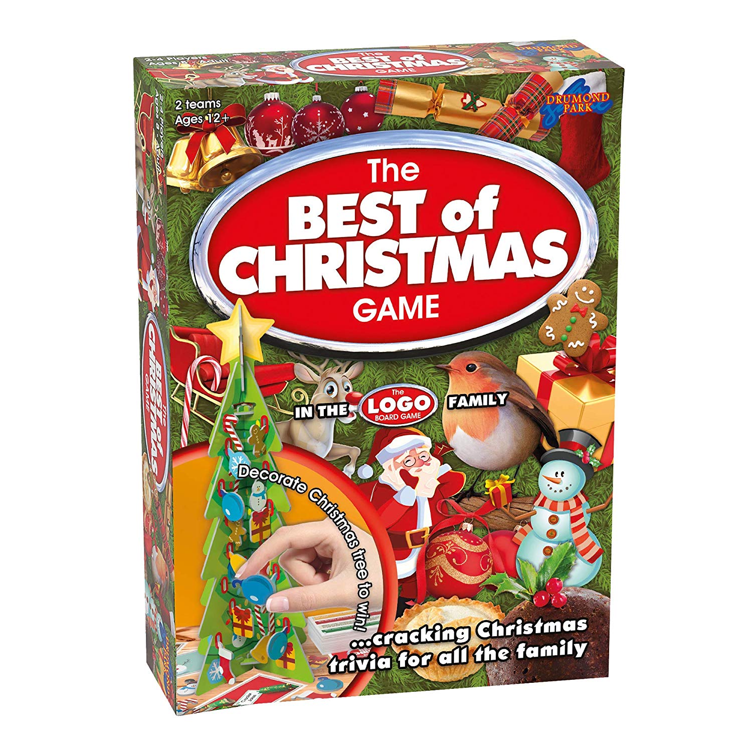 Drumond Park The Best of Christmas Logo Game, Multicolor, 15 cm x 15 cm x 30 cm