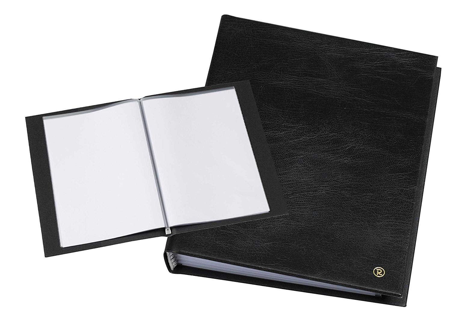Rillstab Original Display Book (10 Transparent/Clear Pockets), Black, A5 - Image 2