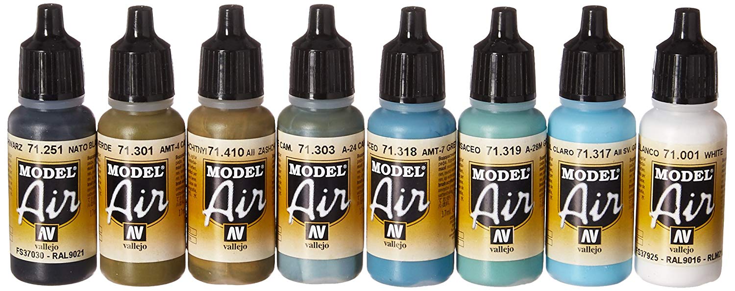 Acrylicos Vallejo VJ71197 "Soviet Air Force Vvs 1941-43 Great Patriotic War" Model Air Set, 17 ml (Pack of 8) - Image 3