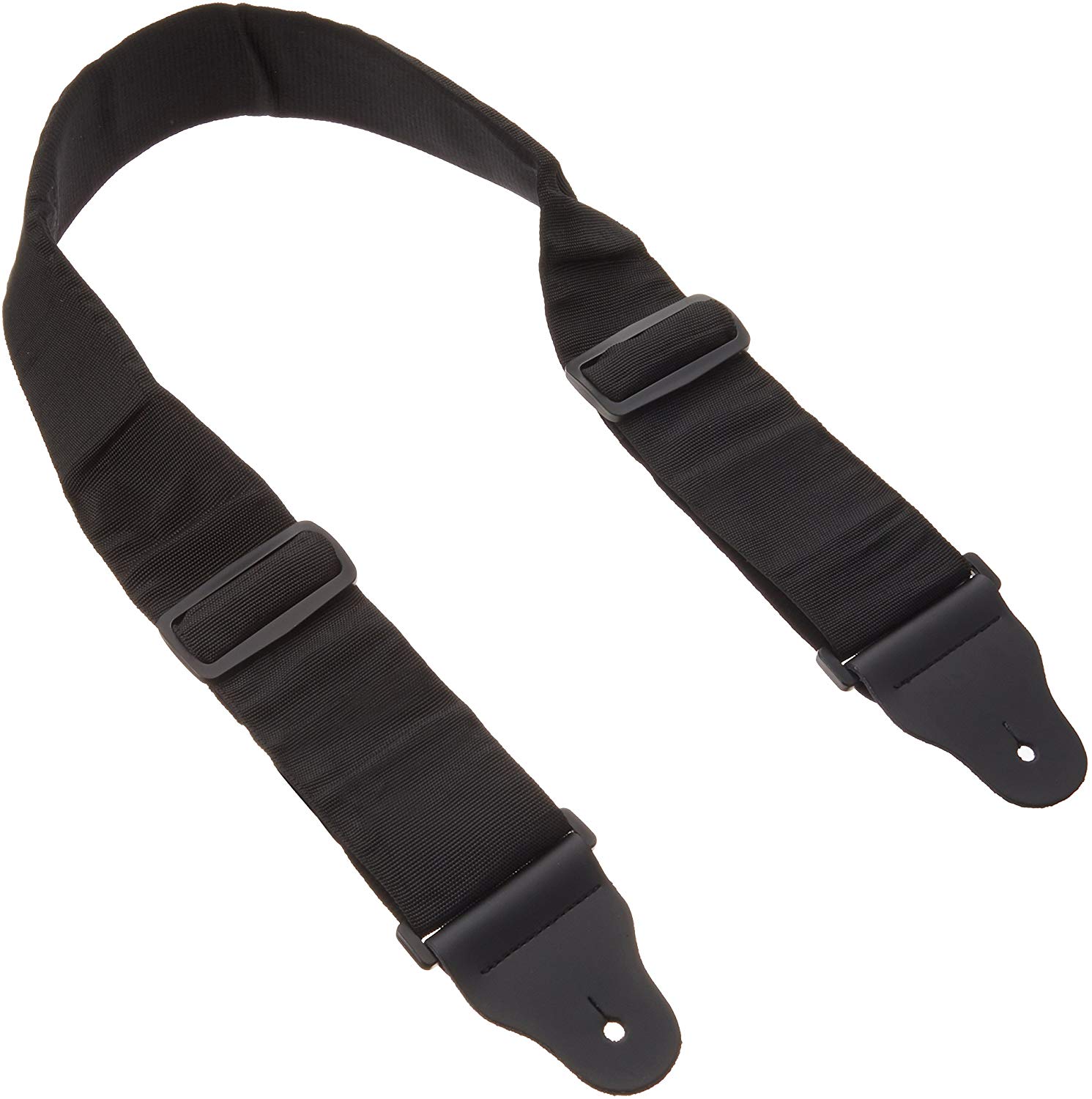 Planet Waves D'Addario Accessories Bass Guitar Strap - Bass Strap - Guitar Strap for Bass Players - Internal Pad - Black - 3" Wide