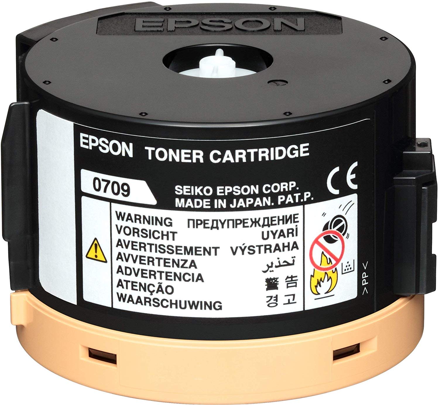 Epson C13S050709 AL M200/MX200 Toner Cartridge, Black, Genuine, Standard