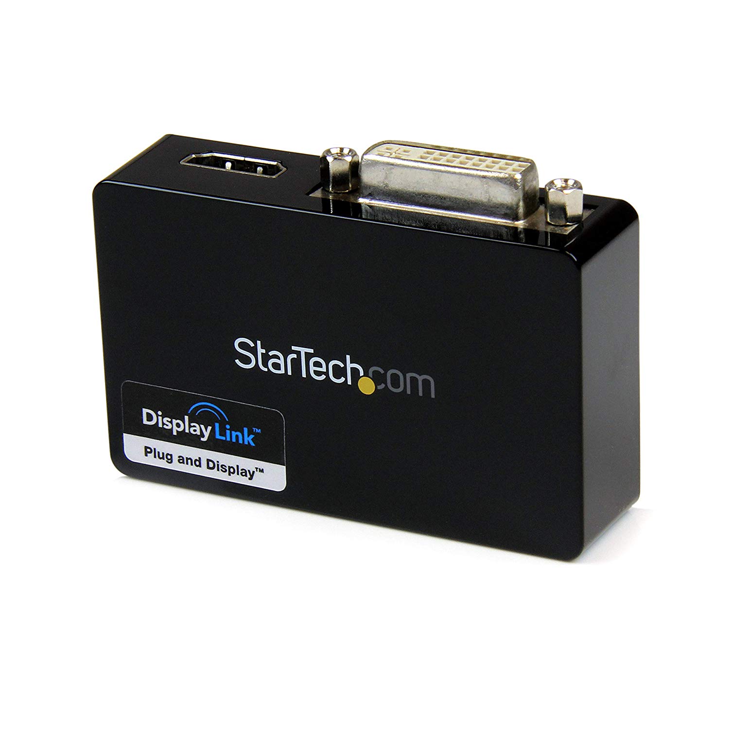 StarTech.com USB 3.0 to HDMI / DVI Adapter, 2048x1152, External Video & Graphics Card, Dual Monitor Display Adapter Cable