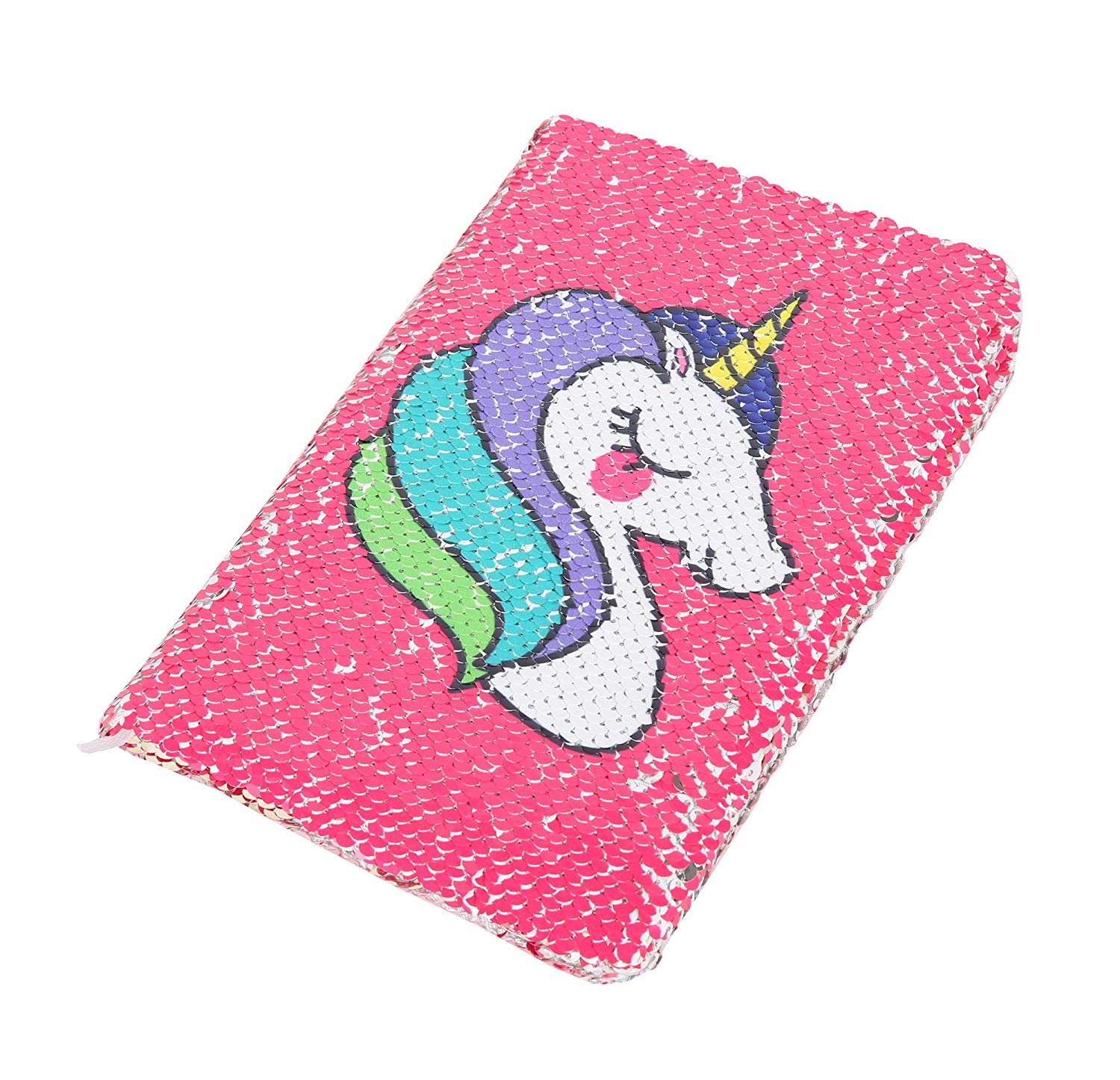 EXERZ Reversible Sequin Notebook A5 Size/Journal, Mermaid Diary/Magic Notepad, for Office/School/Gifting. Fashionable to own - Image 4