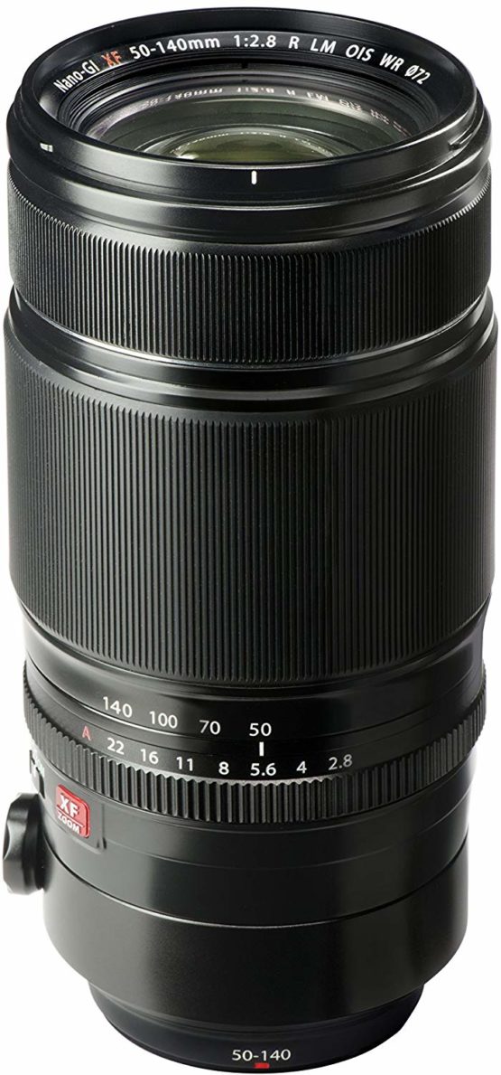 Fujinon XF50-140mmF2.8 R LM Optical Image Stabiliser, Weather Resistant Lens and Teleconverter XF1.4x Lens Bundle