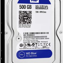 Western Digital Blue Desktop 500 GB 7200RPM SATA III 3.5-Inch PC Hard Drive - Black