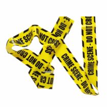 Widmann Barricade Tape Crime Scene, Do Not Cross for Adults, Yellow, One Size, 51895