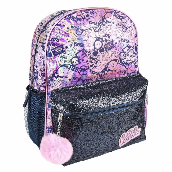 Artesania Cerda Mochila Casual Moda Lol School Backpack, 40 cm, Pink (Rosa)