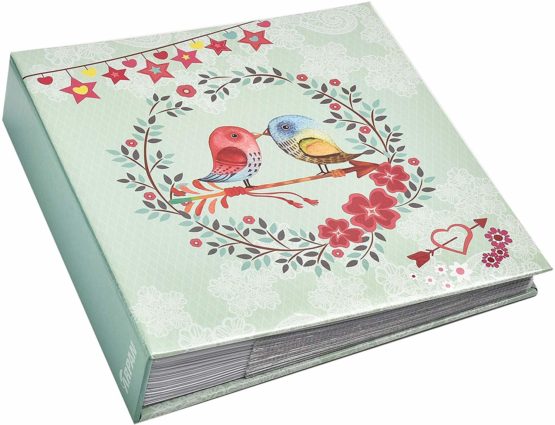 ARPAN Vintage Bird Photo Album Slip In Case Memo Album 6x4 for 200 photos - Image 2