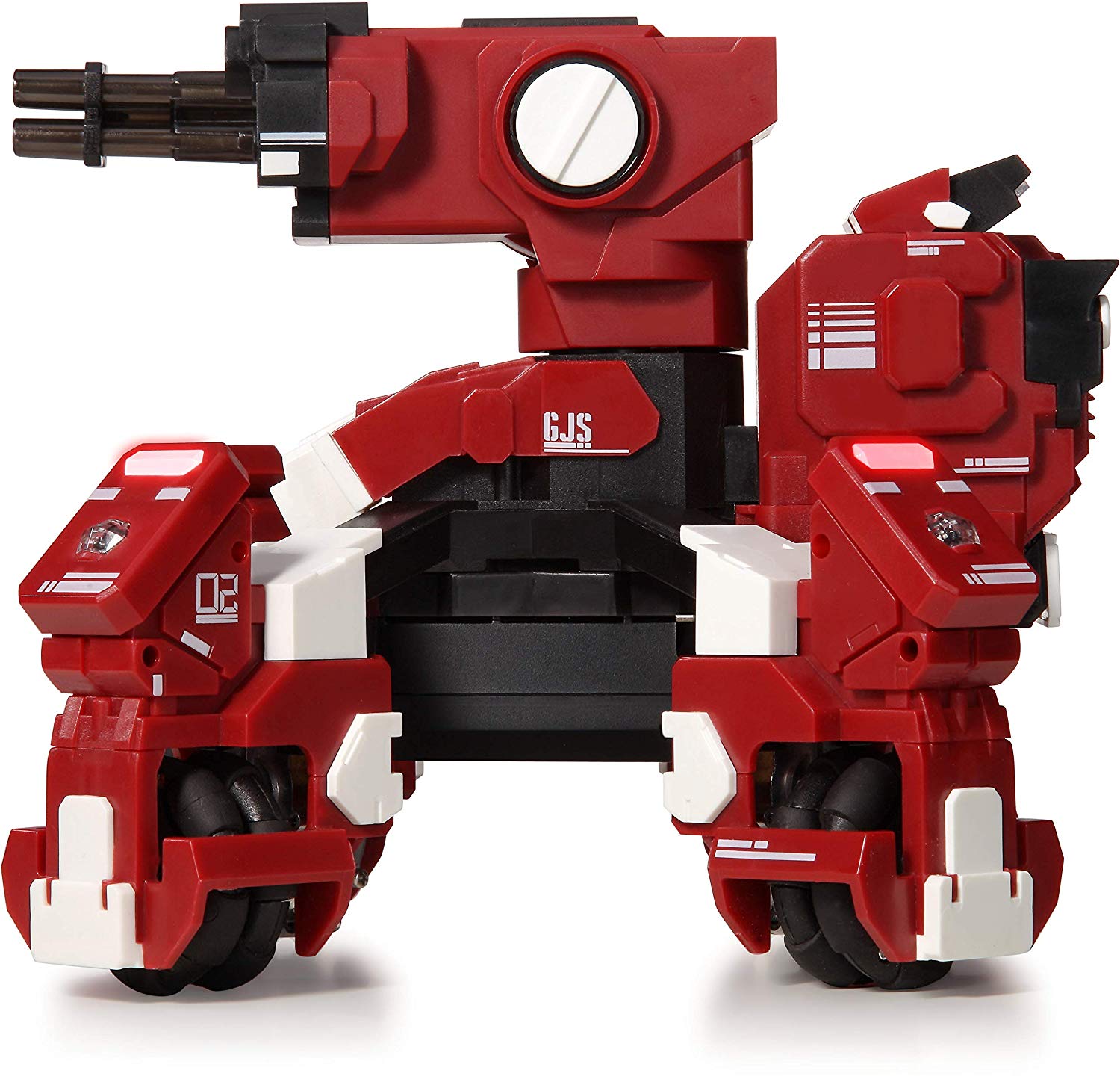 GJS GEIO FPS Fight Robot with Visual Recognition, Red BigaMart