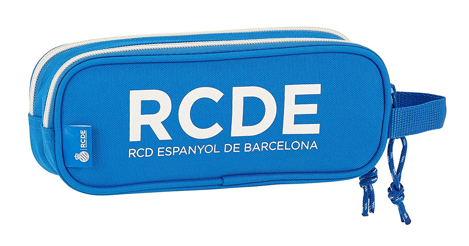 R.C.D. Espanyol Official School Pencil Case, Blue (Azul Y Blanco), 21 cm - Image 2