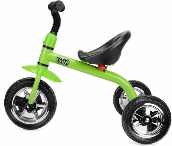 Xootz Tricycle for Kids, Trike Easy Clip and Portable - Green - Image 2