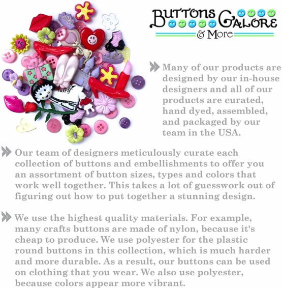 Buttons Galore Girls, Multi-Colour, 0.6 - Image 2