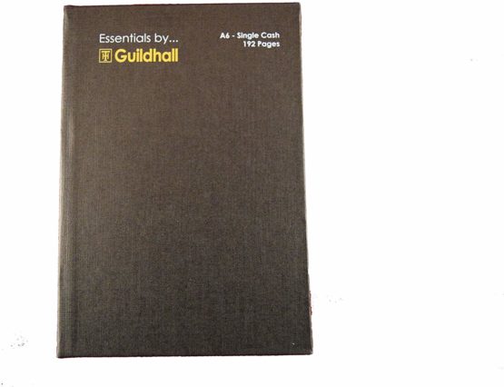 Exacompta Guildhall Essentials Single Cash Account Book, A6