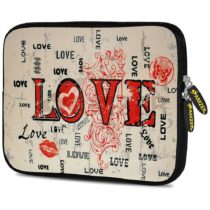 Amzer Enchanted Love Design Neoprene Soft Sleeve for Up to 7.75 inch Tablet