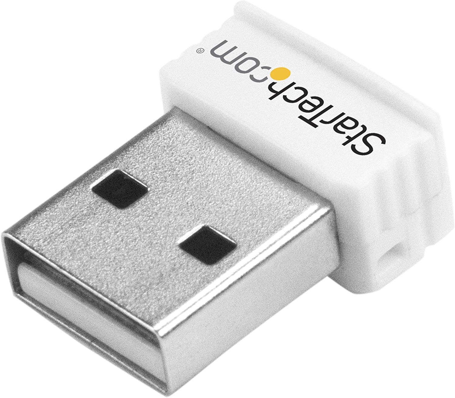 StarTech.com USB 150Mbps Mini Wireless N Network Adapter, 802.11n/g 1T1R USB WiFi Adapter, White USB Wireless Adapter