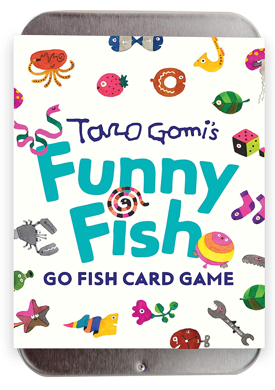 Taro Gomi's Funny Fish: Go Fish Card Game, Small
