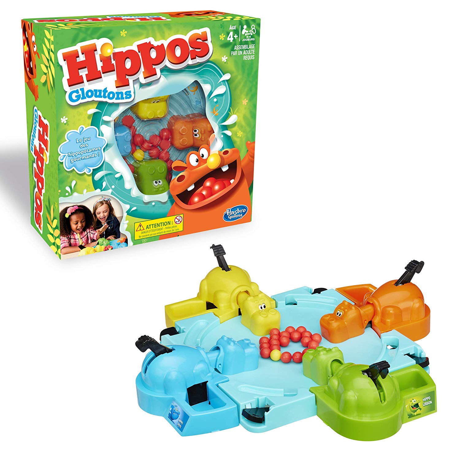 Hasbro 98936 Hippos Game, Other, Norme