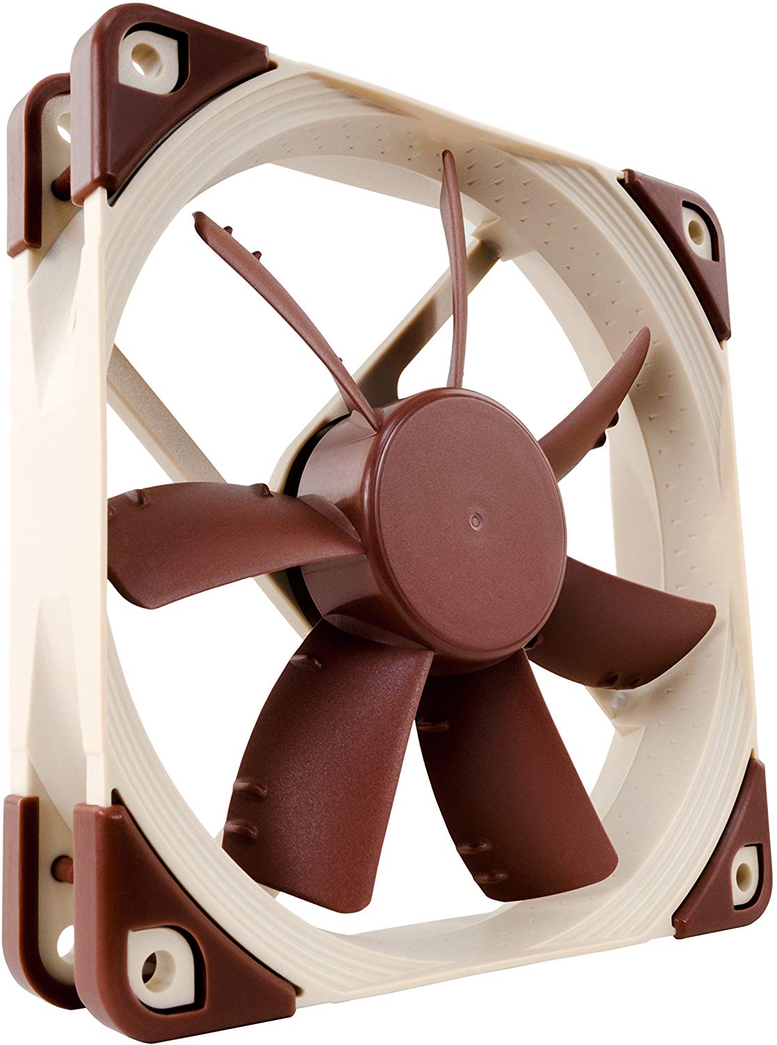 Noctua NF-S12A FLX, Premium Quiet Fan, 3-Pin (120mm, Brown), Black - Image 3