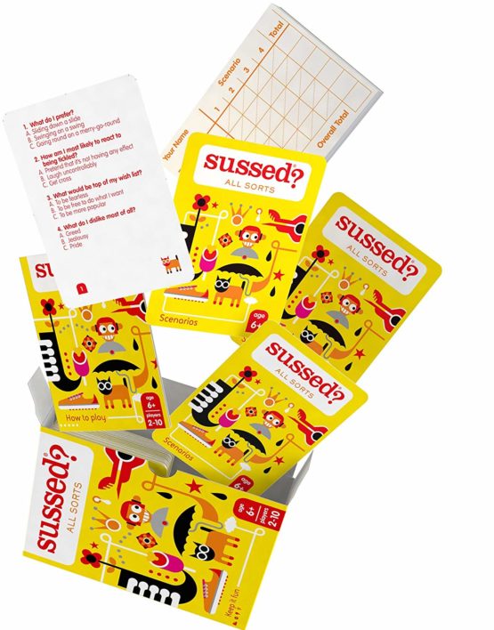SUSSED The Party Card Game for Family and Friends [Gift for Men, Women, Kids, Teens, Adults] [Hilarious Yellow] - Image 2