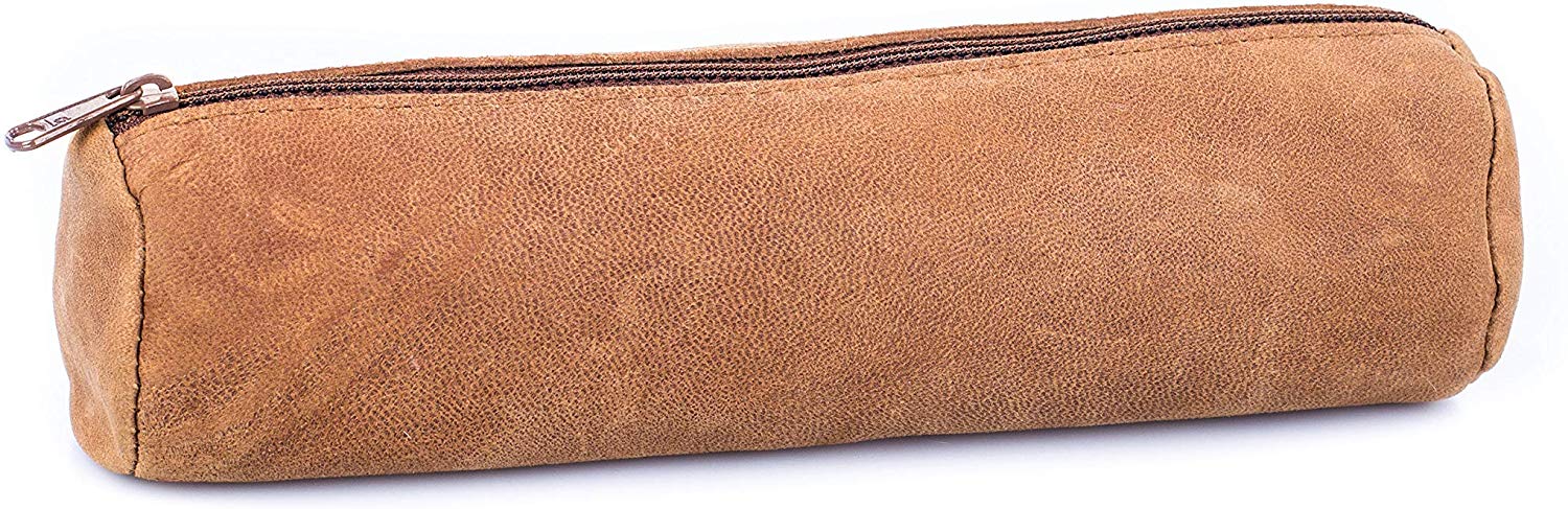 Elba 400033035 Vintage Round Shape Leather Bag 22 x 6 cm Diameter, 22 x D 6 cm